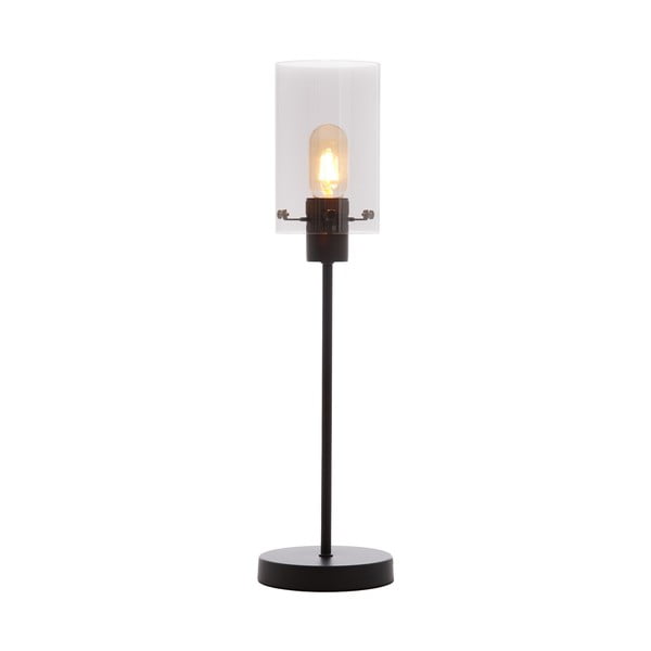 Черна настолна лампа (височина 56,5 cm) Vancouver - Light & Living