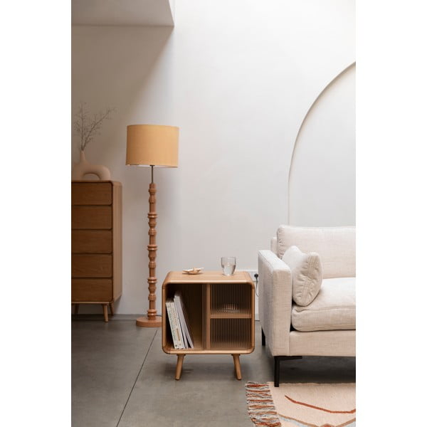 Странична масичка от масивна дървесина 40x50 cm Rise – Zuiver-image-2