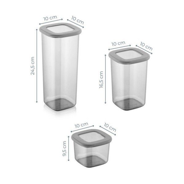 Кутии в комплект 9 бр. за храна Fresco – Hermia-image-3