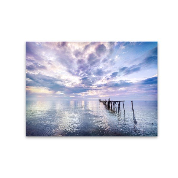 Изображение Glas Summer Blue, 80 x 120 cm - Styler