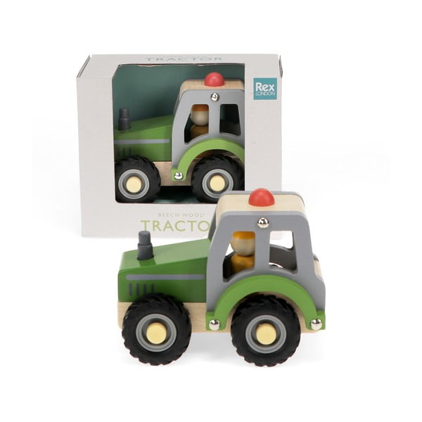 Дървен трактор Tractor – Rex London-image-3