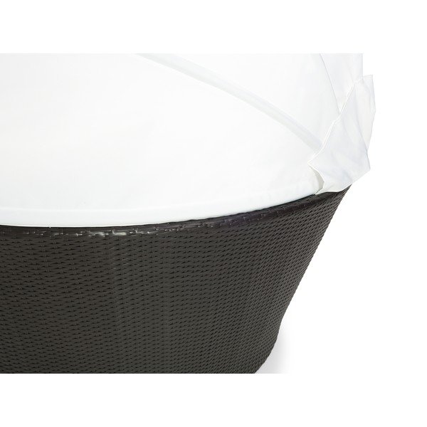 Zahradní pohovka z umělého ratanu se skládacím přístřeškem Monobeli Miranda-image-4