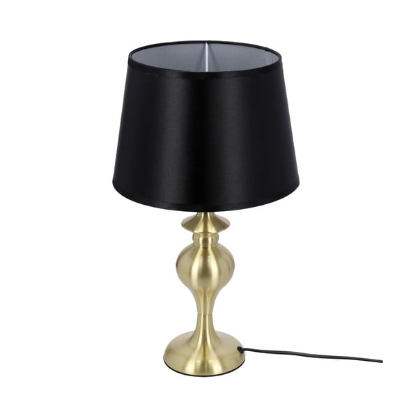 Настолна лампа в черно и златисто (височина 40 cm) Prima Gold - Candellux Lighting-image-1
