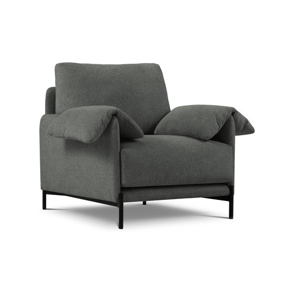 Тъмно сив фотьойл Zoe - Interieurs 86-image-2