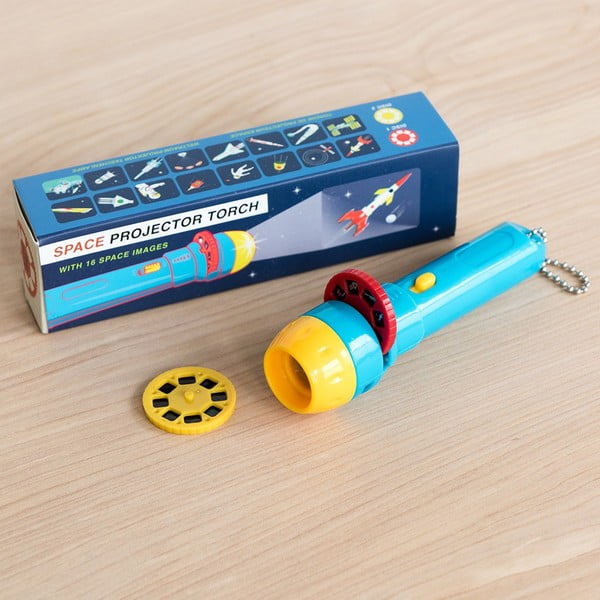 Детски джобен проектор с космическа тематика , 16 картинки Space Age - Rex London-image-1
