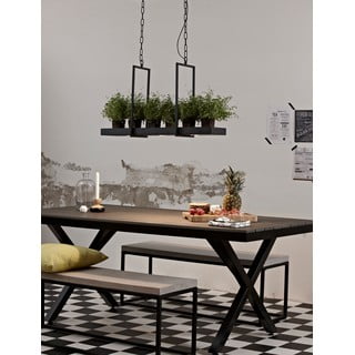 Черно таванно осветително тяло Tray - Markslöjd