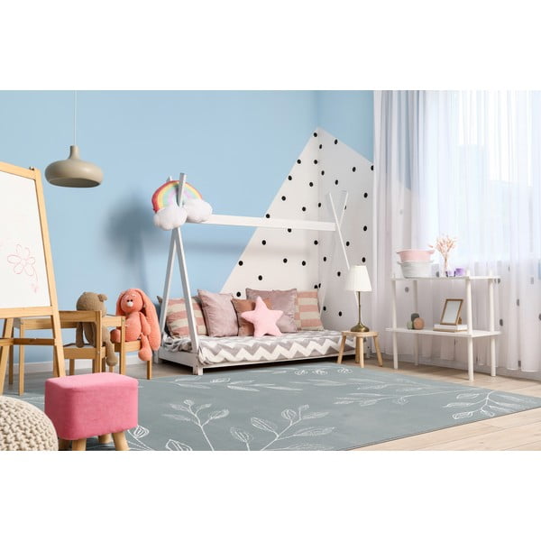 Детски килим мента 160x230 cm Gentle Leaves – FD-image-1