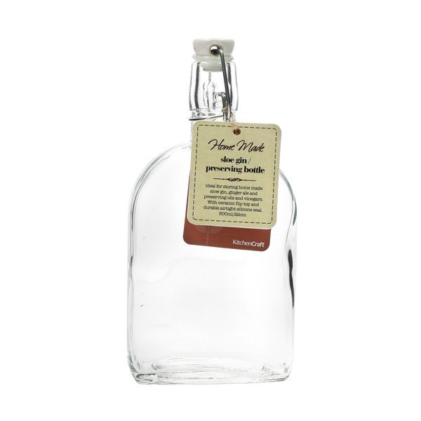 Бутилка с керамична запушалка Gin Home Made, 500 ml - Kitchen Craft-image-4