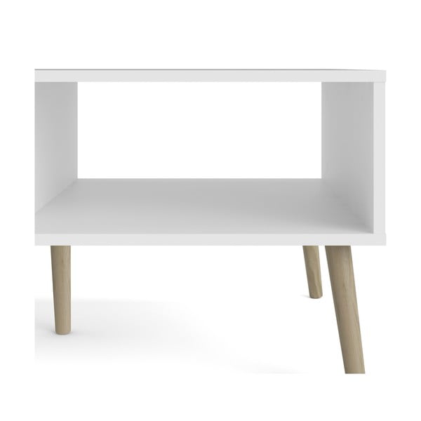 Бяла масичка за кафе , 99 x 60 cm Oslo - Tvilum-image-4