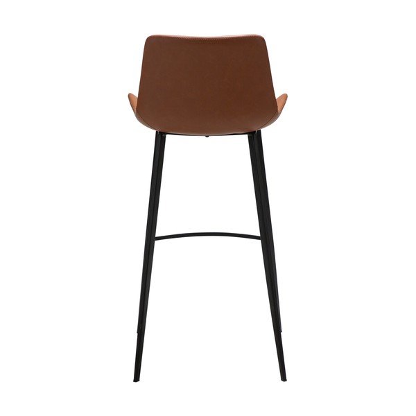 Бар стол в цвят кафяв коняк (височина на седалката 74,5 cm) Hype – DAN-FORM Denmark-image-4