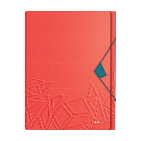 Червено куфарче с отделения UrbanChic - Leitz