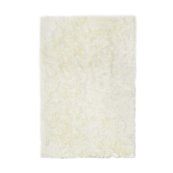 Ručně tuftovaný bílý koberec Bakero Feeling Snow, 230 x 160 cm
