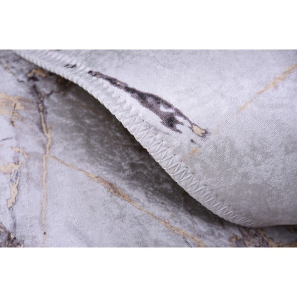 Сив килим Бръшлян, 50 x 80 cm Varakli - Vitaus-image-1