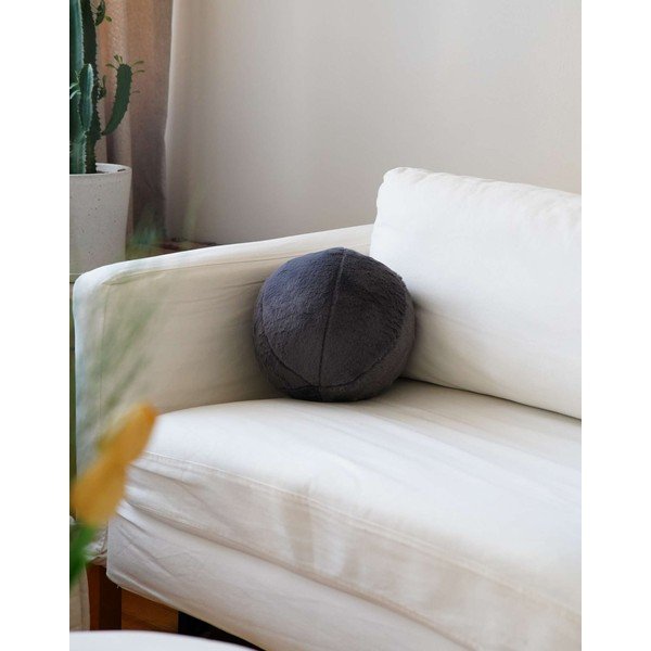 Декоративна възглавница от микроплюш ø 25 cm Top – Mioli Decor-image-3