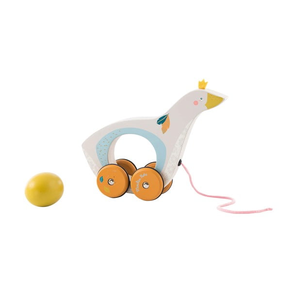 Играчка за дърпане Goose - Moulin Roty-image-1
