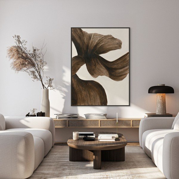 Ръчно рисувана картина с включена рамка/върху платно 91x121 cm Astra – Malerifabrikken-image-1