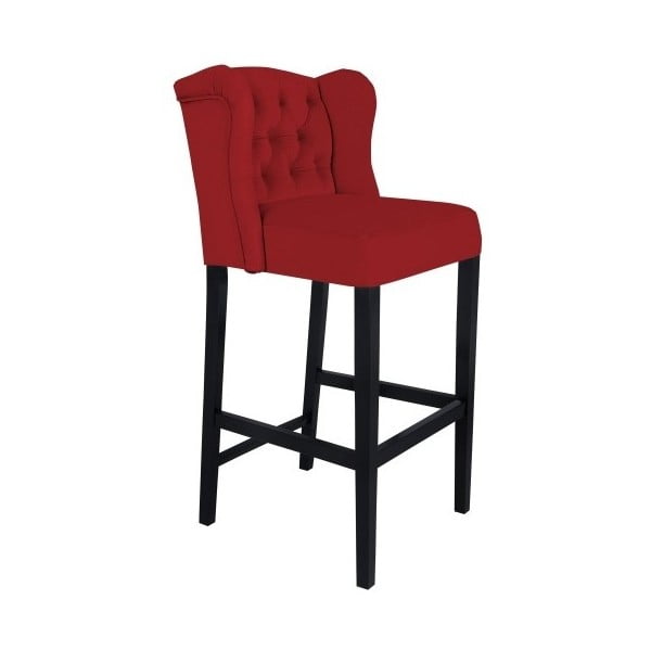 Červená barová židle Mazzini Sofas Roco