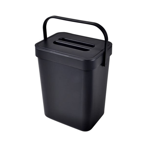 Антрацитен контейнер за компостируеми отпадъци 5 l – Homéa