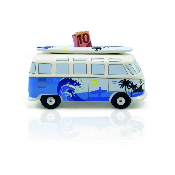  Kasička na peníze VW Samba, modrá-image-2