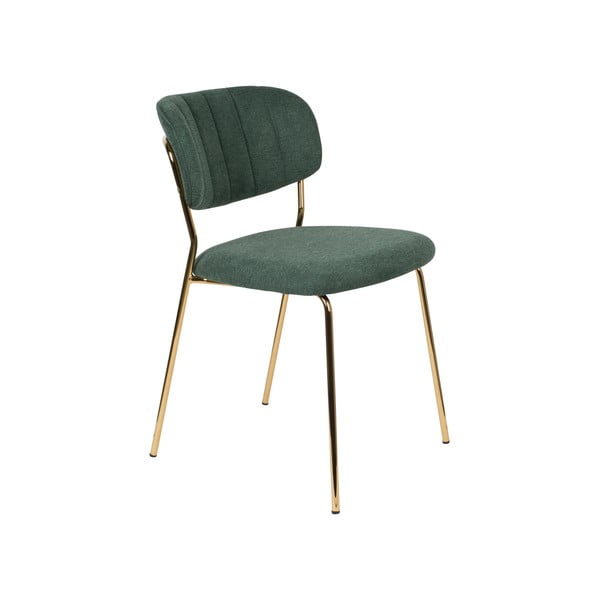 Тъмнозелени трапезни столове в комплект от 2 броя Jolien - White Label