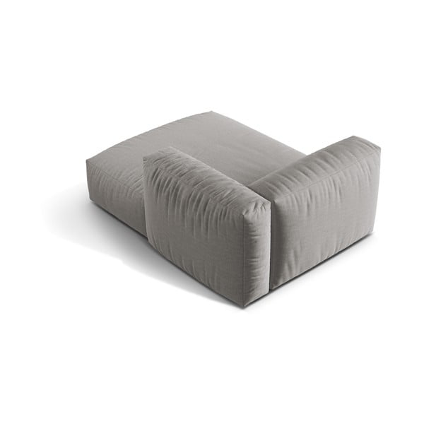 Светлосив модул за диван (десен ъгъл) Martina – Micadoni Home-image-2