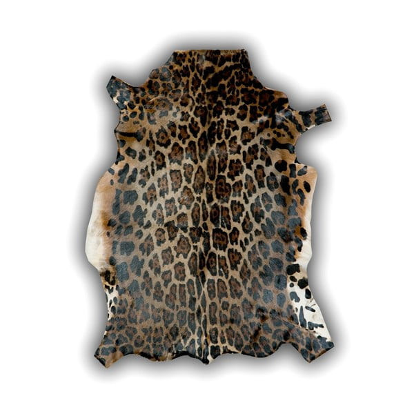 Kožená předložka Panther, 120x90 cm