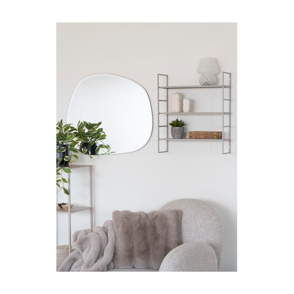 Бяла LED настолна лампа със стъклен абажур (височина 19,5 cm) Alton – House Nordic-image-2