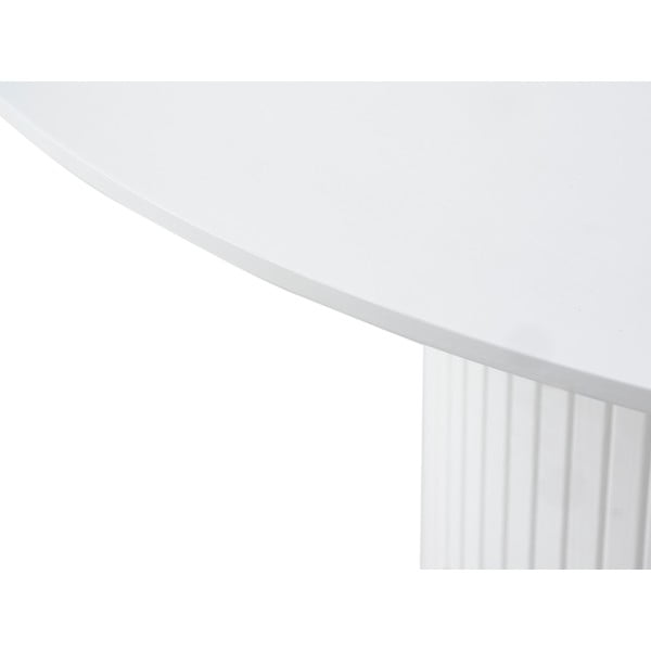 Кръгла сгъваема трапезна маса с допълнителна плоча ø 120 cm Nola – Unique Furniture-image-4