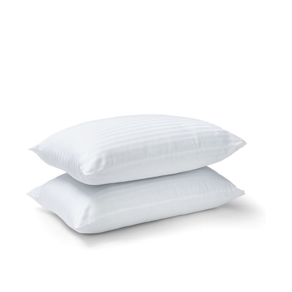 Пълнеж за възглавница 2 бр. 48x74 cm Hotel Satin Stripe – Catherine Lansfield