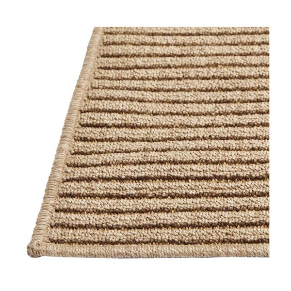 Светлокафяв килим на открито , 133 x 190 cm Plain - Floorita-image-4