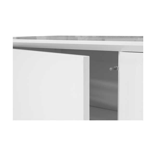 Bílý třídveřový příborník Tenzo Profil-image-1