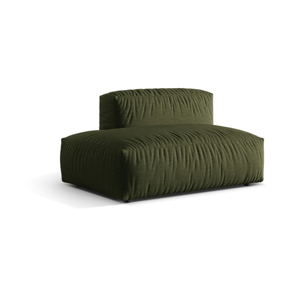 Зелен модул за диван (ляв ъгъл) Martina – Micadoni Home-image-1