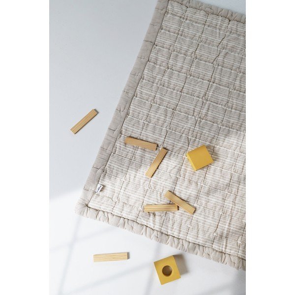 Кремаво бебешко килимче за игра Anna - Nattiot-image-2