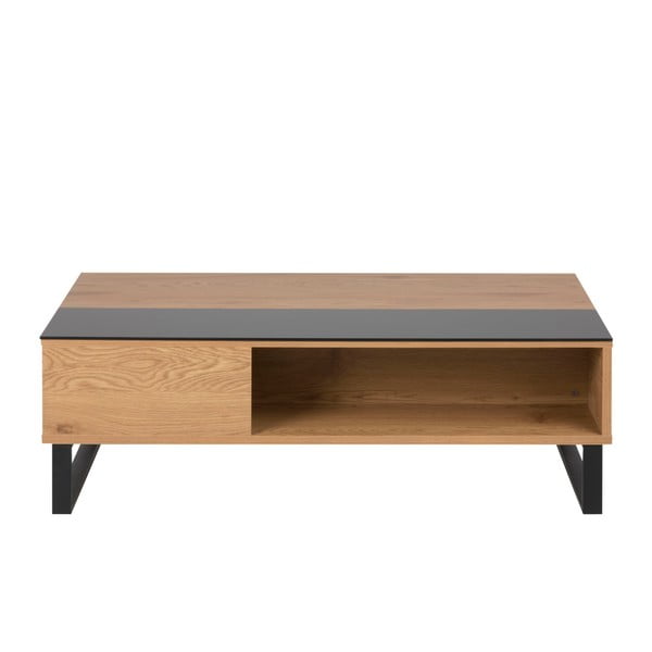 Черна масичка за кафе 110x60 cm Azalea - Actona-image-4