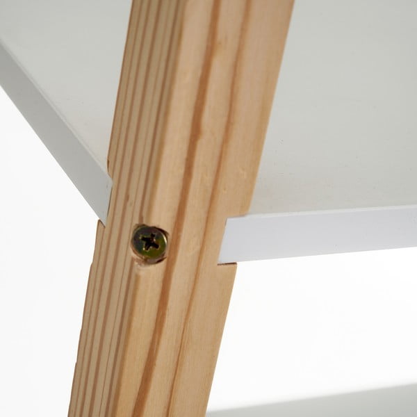 Бял детски шкаф за книги 60x106,5 cm - Casa Selección-image-1