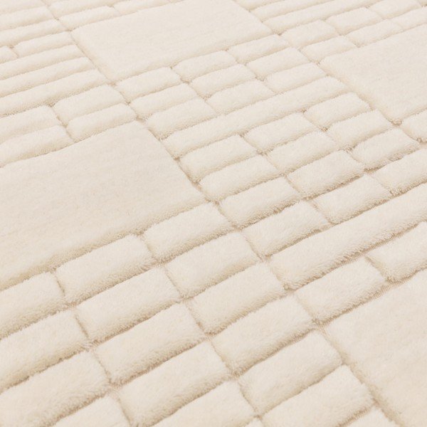 Кремав ръчно изработен вълнен килим 120x170 cm Empire – Asiatic Carpets-image-2