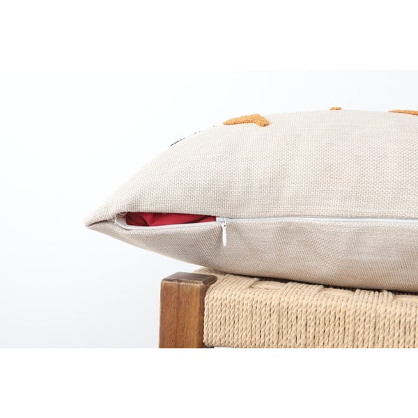 Ленена декоративна възглавница 25x43 cm Orkide – Mioli Decor-image-3