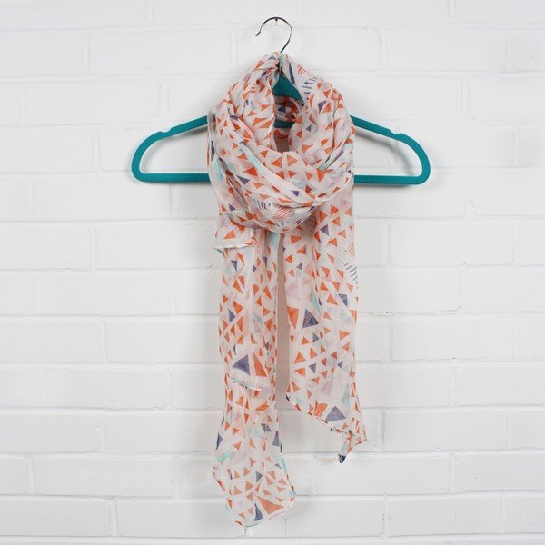 Šátek Pyramid Scarf Orange-image-1