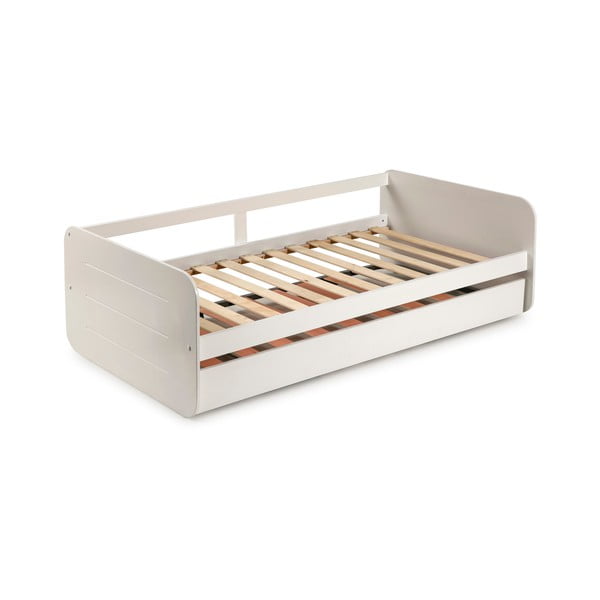 Бяло детско легло с разтегателно легло 90x190 cm Redona - Marckeric