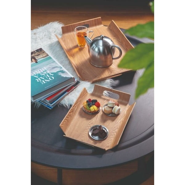 Поднос за сервиране бамбуков поднос 29x40 cm Madera – Bredemeijer-image-2