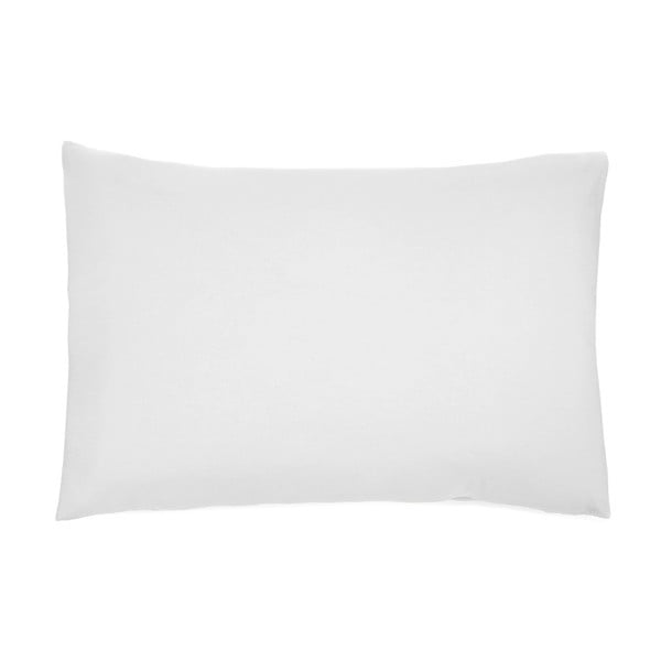 Калъфка за възглавница от бял памучен перкал , 50 x 70 cm - L'Officiel Interiors