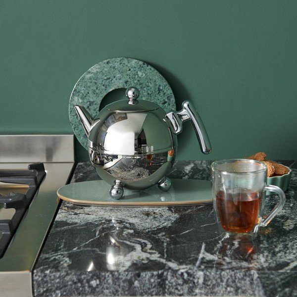 Чайник от неръждаема стомана в сребрист цвят 1,5 l Bella Ronde – Bredemeijer-image-1