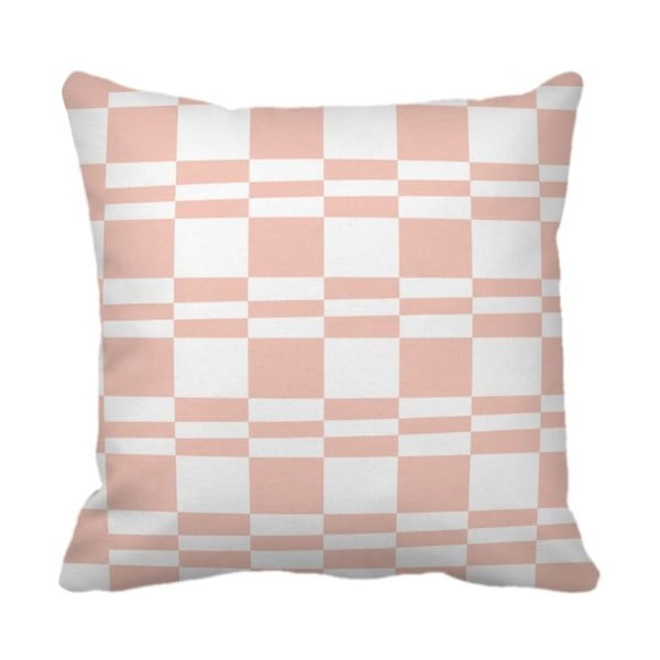 Polštář Squarestripe Pink
