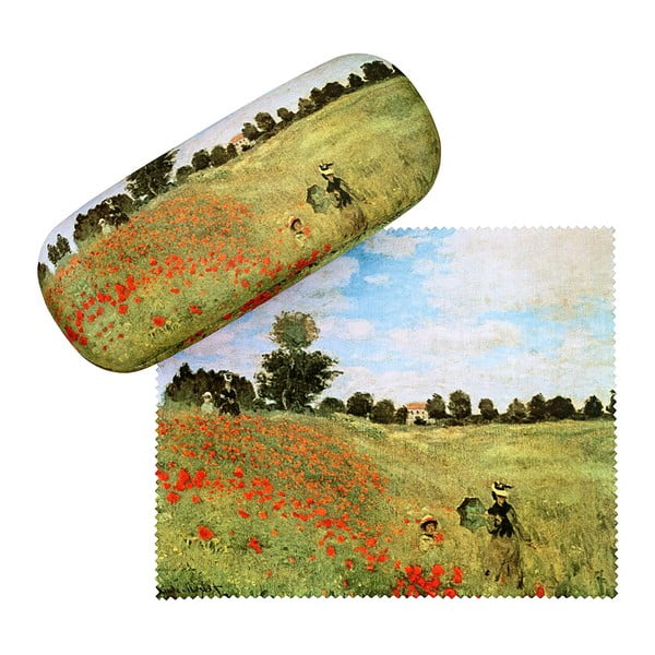Калъф за очила Field of Poppies - Von Lilienfeld