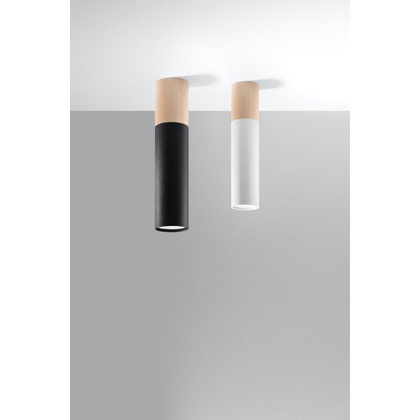 Бяло таванно осветително тяло Paul - Sollux-image-1