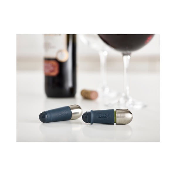 Тапа за вино  от неръждаема стомана BarWise – Joseph Joseph-image-2