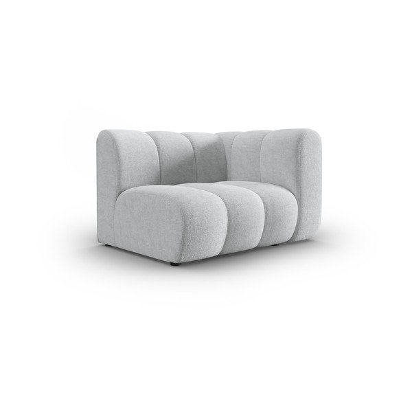 Светлосив модул за диван (десен ъгъл) Lupine - Micadoni Home-image-2