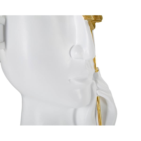 Бяла ваза от полирезин 27 cm Fiore - Mauro Ferretti-image-3