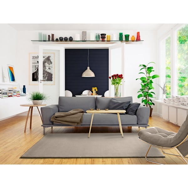 Бежов килим Berna Liso, 190 x 290 cm - Universal-image-1