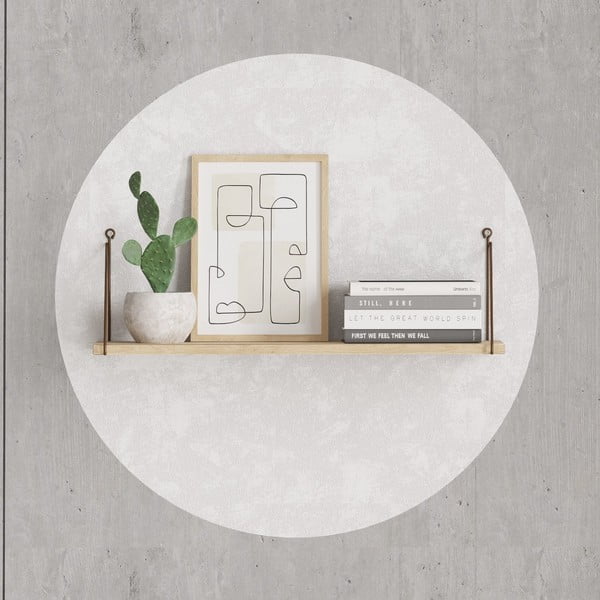 Рафт от естествен дъб 72 cm Armoni - Kalune Design-image-2